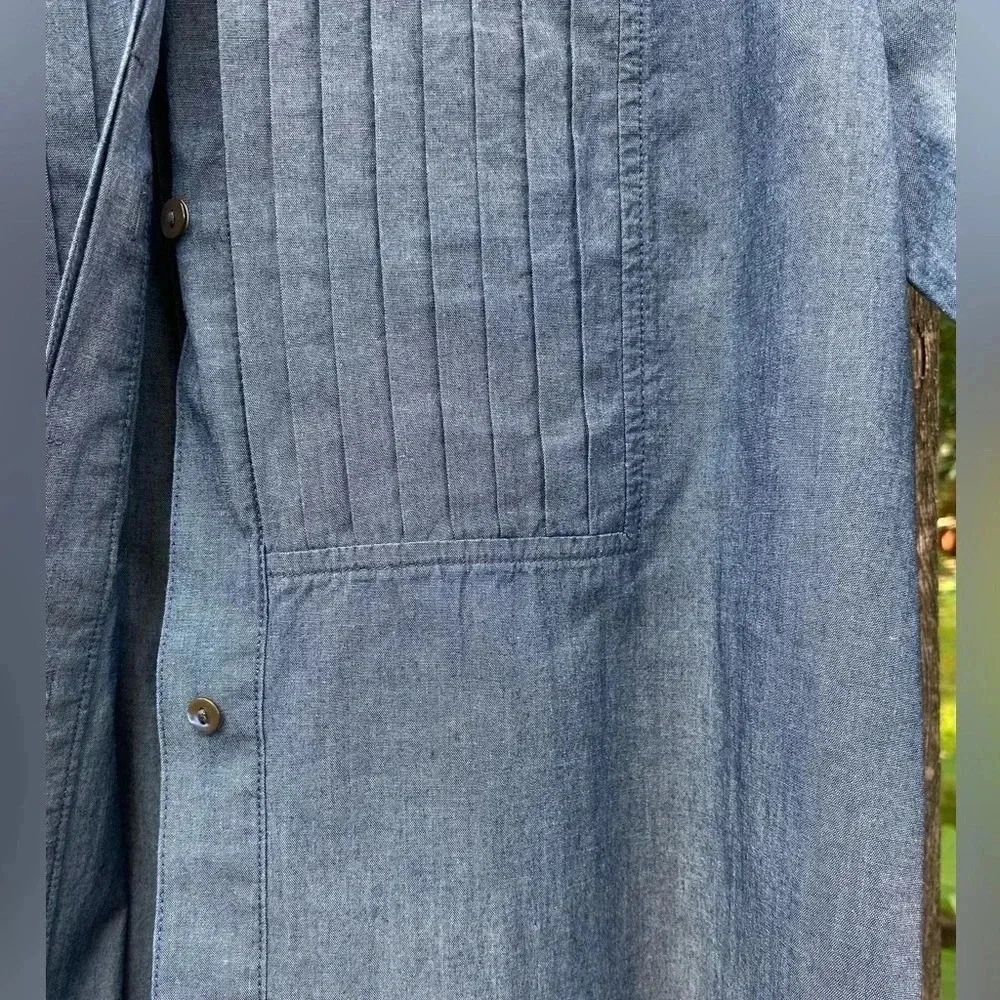 Armani Exchange Women Denim Shirt - Size S- Excellent Condition- Long Sleeves - Picture 6 of 7